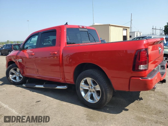 2016 Ram 1500 Sport z VIN 1C6RR7MT0GS173405, wystawiony jako Copart lot #60513475 z przebiegiem 121 110 mil mil oraz Szkoda całkowita • Salvage title. Historia ofert i sprzedaży dostępna na DreamBid. Obrazek 2.