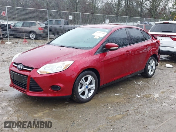 2013 Ford Focus SE with VIN 1FADP3F20DL204797, listed as a IAAI auction lot 41404937 with 146,643 mi miles. Bid and sale history available at carsss.com. Image 2.
