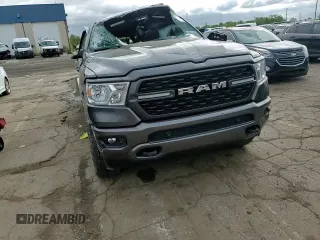 2022 Ram 1500 Big Horn with VIN 1C6SRFMT7NN155488, listed as a Copart auction lot 57314905 with 57,444 mi miles and Non repairable. Bid and sale history available at DreamBid. Image 13.