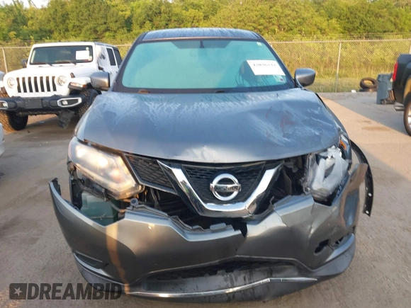 2016 Nissan Rogue S with VIN KNMAT2MT4GP724898, listed as a IAAI auction lot 42036733 with 145,679 mi miles and . Bid and sale history available at DreamBid. Image 12.