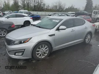 2014 Kia Optima EX with VIN 5XXGN4A78EG348718, listed as a Copart auction lot 52050775 with 138,292 mi miles and Salvage Title. Bid and sale history available at carsss.com. Image 1.