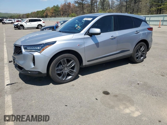 2024 Acura RDX w/A-Spec Package with VIN 5J8TC2H62RL022166, listed as a Copart auction lot 56084815 with 9,378 mi miles and Salvage title. Bid and sale history available at DreamBid. Image 1.