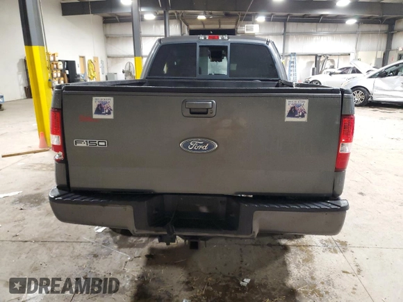 2007 Ford F-150 XLT with VIN 1FTPX12547NA66198, listed as a Copart auction lot 81275474 with 212,538 mi miles and Salvage Title. Bid and sale history available at carsss.com. Image 6.