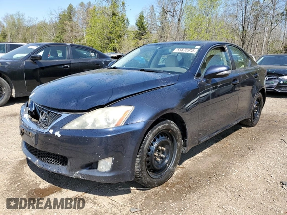 2009 Lexus IS 250 z VIN JTHCK262X95033551, wystawiony jako Copart lot #55678975 z przebiegiem 268 171 mil mil oraz Czysty tytuł • Clean title. Historia ofert i sprzedaży dostępna na DreamBid. Obrazek 1.