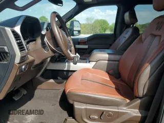 2022 Ford Super Duty F-250 SRW XL with VIN 1FT7W2BNXNEC61406, listed as a Copart auction lot 53473535 with 54,941 mi miles and Salvage Title. Bid and sale history available at carsss.com. Image 7.