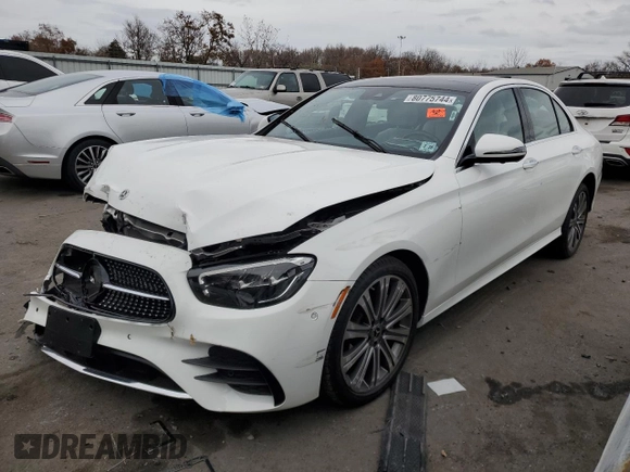 2023 Mercedes-Benz E 350 with VIN W1KZF8EB2PB172713, listed as a Copart auction lot 80775744 with 5,916 mi miles and Salvage Title. Bid and sale history available at DreamBid. Image 1.