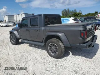 2021 Jeep Gladiator Overland z VIN 1C6HJTFG0ML574762, wystawiony jako Copart lot #54728225 z przebiegiem 32 284 mil mil oraz Szkoda całkowita • Salvage title. Historia ofert i sprzedaży dostępna na DreamBid. Obrazek 2.