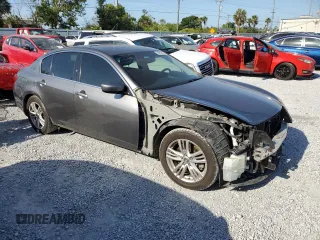 2013 Infiniti G37 Journey with VIN JN1CV6AP3DM726384, listed as a Copart auction lot 54502735 with 115,795 mi miles and Salvage Title. Bid and sale history available at DreamBid. Image 4.