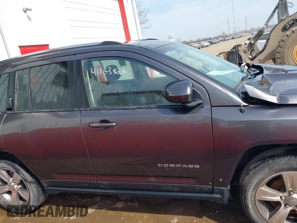2016 Jeep Compass High Altitude Edition with VIN 1C4NJCEA4GD806920, listed as a IAAI auction lot 41163826 with 129,104 mi miles. Bid and sale history available at carsss.com. Image 13.