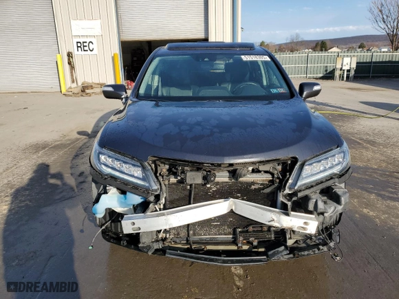 2016 Acura RDX Advance Pkg with VIN 5J8TB4H77GL010602, listed as a Copart auction lot 51518305 with 78,686 mi miles and Salvage Title. Bid and sale history available at carsss.com. Image 5.