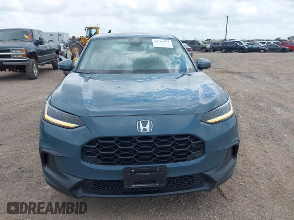 2024 Honda HR-V LX with VIN 3CZRZ2H30RM777970, listed as a IAAI auction lot 42147874 with 17,469 mi miles and . Bid and sale history available at DreamBid. Image 12.