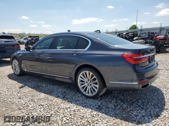 2016 BMW 7 Series 750i xDrive z VIN WBA7F2C54GG416163, wystawiony jako Copart lot #53981095 z przebiegiem 91 822 mil mil oraz Szkoda całkowita • Salvage title. Historia ofert i sprzedaży dostępna na DreamBid. Obrazek 2.