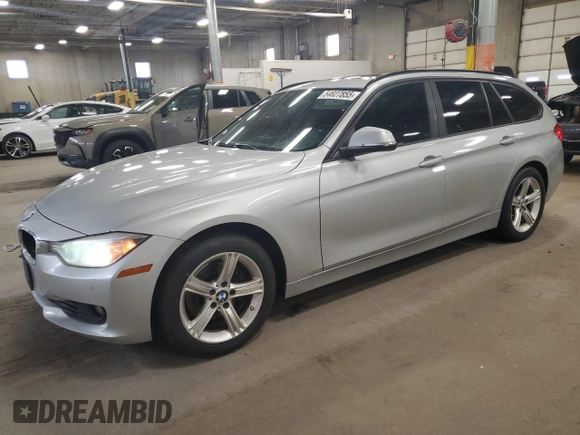 2014 BMW 3 Series 328i xDrive with VIN WBA3G7C50EKN37632, listed as a Copart auction lot 54827855 with 169,008 mi miles and Clean title. Bid and sale history available at DreamBid. Image 1.