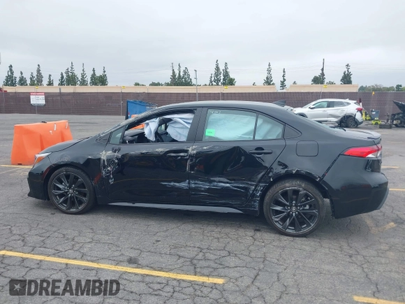 2024 Toyota Corolla SE with VIN 5YFS4MCE5RP193258, listed as a IAAI auction lot 42141645 with 7,837 mi miles and . Bid and sale history available at DreamBid. Image 13.