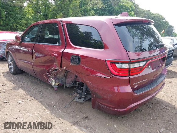 2020 Dodge Durango R/T with VIN 1C4SDJCT3LC114991, listed as a IAAI auction lot 42460815 with 61,191 mi miles and . Bid and sale history available at DreamBid. Image 6.