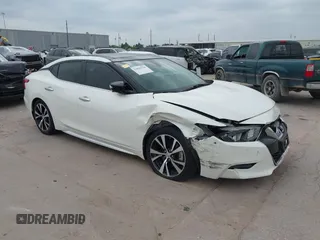 2018 Nissan Maxima SV with VIN 1N4AA6AP7JC407352, listed as a IAAI auction lot 42019134 with 56,810 mi miles and . Bid and sale history available at DreamBid. Image 1.