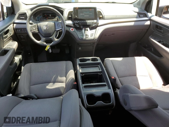 2019 Honda Odyssey EX with VIN 5FNRL6H59KB011858, listed as a Copart auction lot 60272445 with 54,708 mi miles and Salvage title. Bid and sale history available at DreamBid. Image 8.