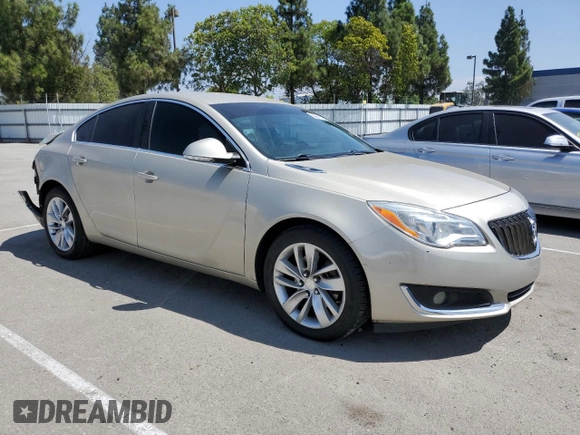 2016 Buick Regal Premium I with VIN 2G4GR5EX0G9157448, listed as a Copart auction lot 69641424 with 97,805 mi miles and Salvage title. Bid and sale history available at DreamBid. Image 4.