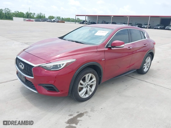 2017 Infiniti QX30 Sport with VIN SJKCH5CP6HA039934, listed as a IAAI auction lot 42136532 with 90,194 mi miles. Bid and sale history available at carsss.com. Image 2.