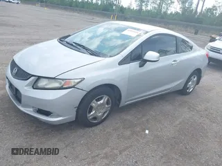 2013 Honda Civic Cpe LX with VIN 2HGFG3B54DH526537, listed as a IAAI auction lot 41931424 with 224,318 mi miles. Bid and sale history available at carsss.com. Image 2.