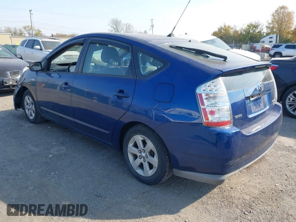 2008 Toyota Prius with VIN JTDKB20U687745341, listed as a IAAI auction lot 40722163 with Not Provided miles. Bid and sale history available at carsss.com. Image 3.