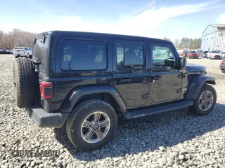 2021 Jeep Wrangler Unlimited Sahara z VIN 1C4HJXEN0MW521302, wystawiony jako Copart lot #49397615 z przebiegiem 24 539 mil mil oraz Szkoda całkowita • Salvage title. Historia ofert i sprzedaży dostępna na DreamBid. Obrazek 3.