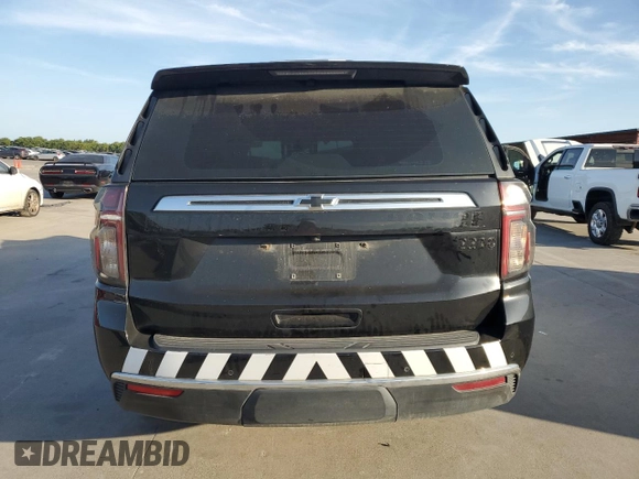 2022 Chevrolet Tahoe Commercial with VIN 1GNSCLED1NR218049, listed as a Copart auction lot 67336374 with 29,239 mi miles and Non repairable. Bid and sale history available at DreamBid. Image 6.