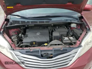 2011 Toyota Sienna XLE AAS with VIN 5TDYK3DC8BS115982, listed as a Copart auction lot 57791955 with 275,440 mi miles and Non repairable. Bid and sale history available at DreamBid. Image 12.