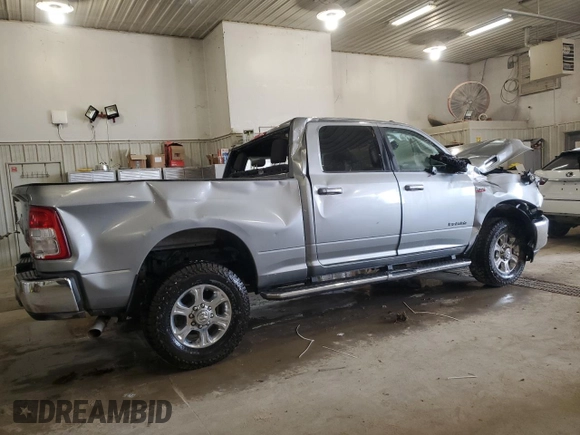 2022 Ram 2500 Big Horn with VIN 3C6UR5DJ3NG280241, listed as a Copart auction lot 49721035 with 96,914 mi miles and Salvage Title. Bid and sale history available at carsss.com. Image 3.