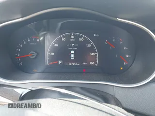 2014 Kia Cadenza Limited with VIN KNALN4D70E5146919, listed as a IAAI auction lot 41943135 with 167,450 mi miles. Bid and sale history available at carsss.com. Image 7.
