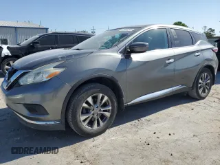2016 Nissan Murano S z VIN 5N1AZ2MG8GN128654, wystawiony jako Copart lot #67014295 z przebiegiem 210 773 mil mil oraz Czysty tytuł • Clean title. Historia ofert i sprzedaży dostępna na DreamBid. Obrazek 1.