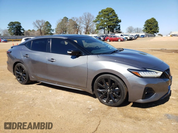2020 Nissan Maxima SR z VIN 1N4AA6EV7LC379595, wystawiony jako Copart lot #46549435 z przebiegiem 67 215 mil mil oraz Szkoda całkowita • Salvage title. Historia ofert i sprzedaży dostępna na DreamBid. Obrazek 4.