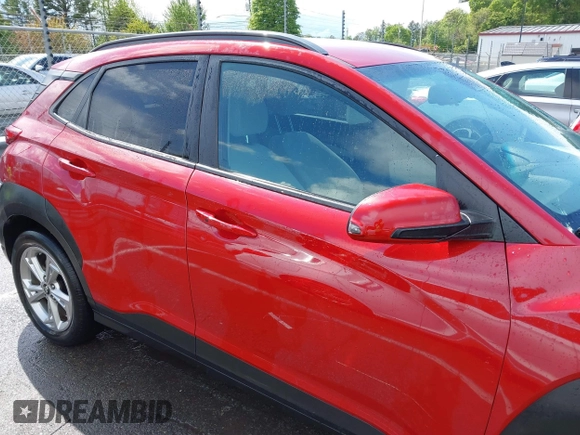 2022 Hyundai Kona SEL with VIN KM8K62AB6NU910444, listed as a IAAI auction lot 42017223 with 40,138 mi miles and . Bid and sale history available at carsss.com. Image 13.