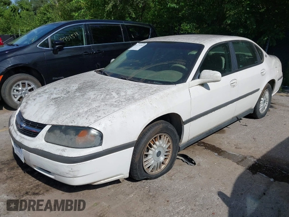 2002 Chevrolet Impala с VIN 2G1WF55EX29379231, выставлен на аукционе IAAI как лот 42774565 с пробегом 63 698 миль миль и . История ставок и продаж доступна на DreamBid. Изображение 2.