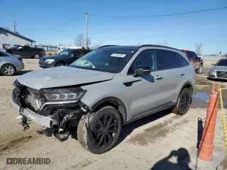 2022 Kia Sorento SX with VIN 5XYRKDLF7NG142808, listed as a Copart auction lot 43164095 with 41,633 mi miles and Salvage Title. Bid and sale history available at carsss.com. Image 1.