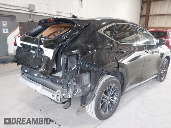 2025 Lexus NX 350 Premium with VIN 2T2GGCEZ4SC066963, listed as a IAAI auction lot 41766137 with 4,611 mi miles and . Bid and sale history available at DreamBid. Image 18.
