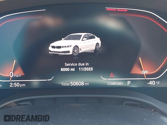 2020 BMW 5 Series 530i z VIN WBAJR3C04LWW68910, wystawiony jako IAAI lot #42430470 z przebiegiem 50 608 mil mil oraz . Historia ofert i sprzedaży dostępna na DreamBid. Obrazek 7.
