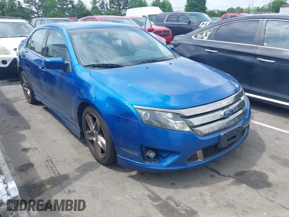 2011 Ford Fusion SPORT with VIN 3FAHP0KC2BR241508, listed as a IAAI auction lot 42135303 with 206,314 mi miles. Bid and sale history available at carsss.com. Image 1.