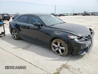 2016 Lexus IS 350 with VIN JTHBE1D29G5027088, listed as a Copart auction lot 48111185 with 159,565 mi miles and Salvage title. Bid and sale history available at DreamBid. Image 4.