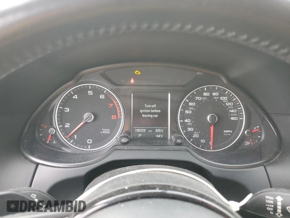 2014 Audi Q5 Premium Plus with VIN WA1DGAFPXEA030819, listed as a Copart auction lot 49483985 with 100,229 mi miles and Salvage Title. Bid and sale history available at carsss.com. Image 9.
