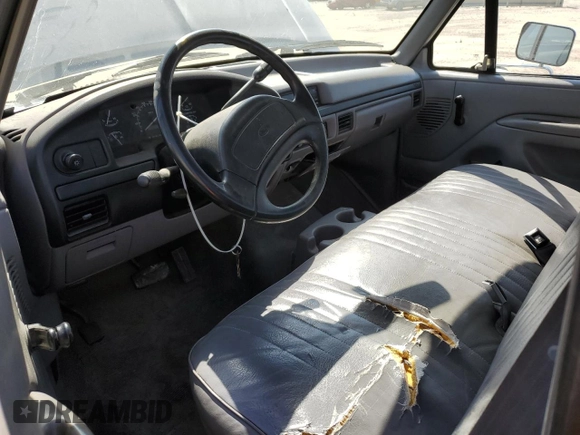 1996 Ford F-250 with VIN 2FTHF25H6TCA54802, listed as a Copart auction lot 52149905 with 71,928 mi miles and Salvage Title. Bid and sale history available at carsss.com. Image 8.