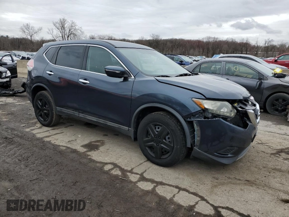 2015 Nissan Rogue SL with VIN 5N1AT2MV5FC852733, listed as a Copart auction lot 52720935 with 135,626 mi miles and Clean Title. Bid and sale history available at DreamBid. Image 4.