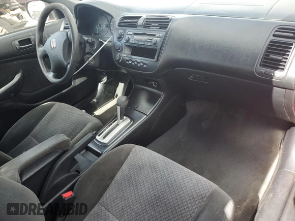 2005 Honda Civic Cpe VP SSRS with VIN 1HGEM22355L011564, listed as a Copart auction lot 70417094 with 172,571 mi miles and Salvage Title. Bid and sale history available at carsss.com. Image 8.