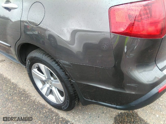 2012 Acura MDX Tech Pkg with VIN 2HNYD2H30CH533820, listed as a IAAI auction lot 41939370 with 184,754 mi miles. Bid and sale history available at carsss.com. Image 6.
