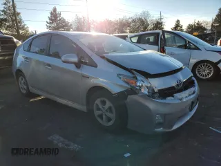 2011 Toyota Prius I with VIN JTDKN3DU8B0255314, listed as a Copart auction lot 87222864 with 143,517 mi miles and Salvage Title. Bid and sale history available at carsss.com. Image 4.