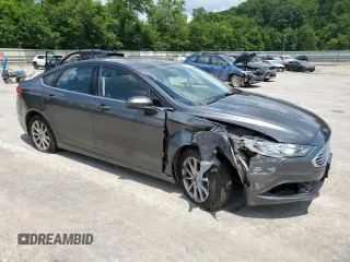 2017 Ford Fusion SE with VIN 3FA6P0H77HR227453, listed as a Copart auction lot 63395685 with 83,355 mi miles and Salvage title. Bid and sale history available at DreamBid. Image 4.