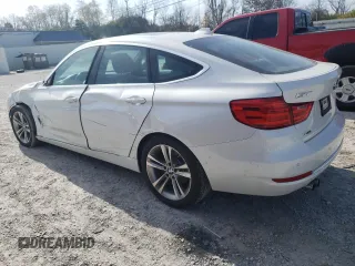 2016 BMW 3 Series GT 328i xDrive with VIN WBA8Z5C52GG501970, listed as a Copart auction lot 74810383 with 76,370 mi miles. Bid and sale history available at carsss.com. Image 2.