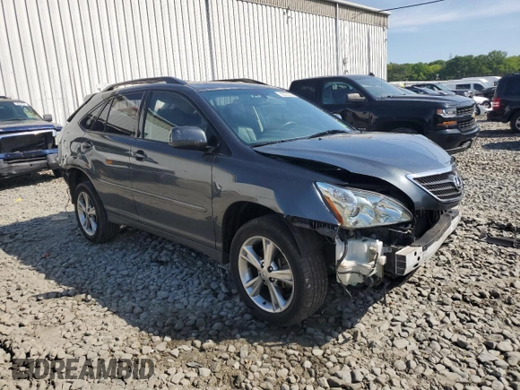2006 Lexus RX 400h with VIN JTJHW31U562003894, listed as a Copart auction lot 56335235 with 92,397 mi miles and Salvage title. Bid and sale history available at DreamBid. Image 4.