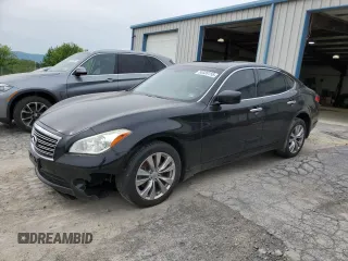 2012 Infiniti M z VIN JN1BY1AR6CM393507, wystawiony jako Copart lot #55326155 z przebiegiem Nie podano mil oraz Szkoda całkowita • Salvage title. Historia ofert i sprzedaży dostępna na DreamBid. Obrazek 1.