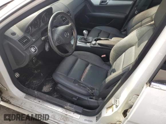 2011 Mercedes-Benz C 300 Sport with VIN WDDGF8BB7BR177501, listed as a Copart auction lot 58355205 with 120,228 mi miles and Clean title. Bid and sale history available at DreamBid. Image 7.